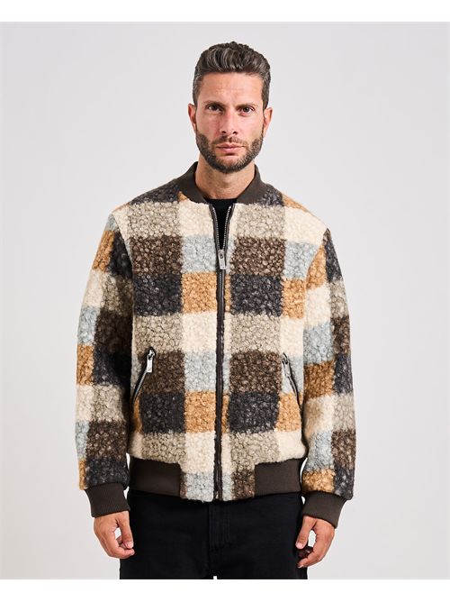 Giubbotto uomo Richmond X a blocchi di colore RICHMOND X | UXA25024GBFANT CHECK